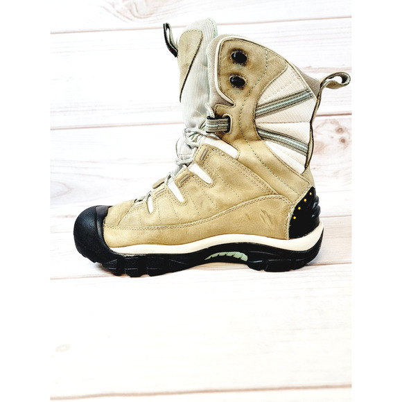 Keen Womens 8.5 Boots Dry Waterproof Summit County Work Insulated Winter Hiking - Picture 8 of 16